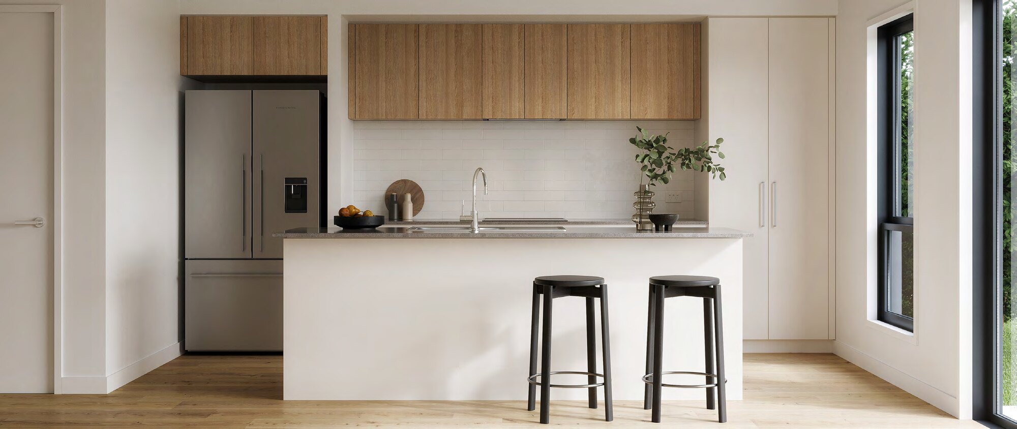 Designer kitchen — Coastal palette