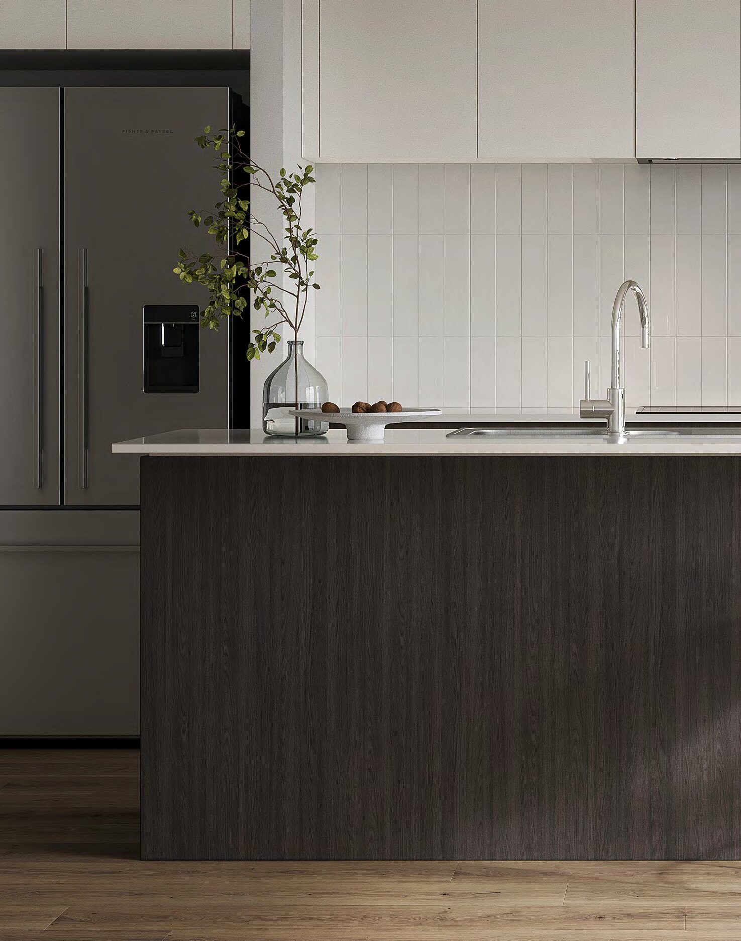 Designer kitchen — Contemporary palette